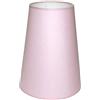 LampyAbazury.com Paralume 250 x 120 x 400 mm diametro inferiore x diametro superiore x altezza | cotone rosa | per attacco E27 (grande) | paralume 25 x 12 x 40 cm | paralume 25 cm | paralume 25 cm