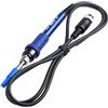 Generic 907I 6 Pin Saldatore Maniglia per YIHUA 995D 853D 939BD+ 898BD+ Stazioni di Saldatura 75W Punta di Ricambio per 5A/2A Modelli Aggiornati