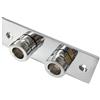 Nes Home Staffa per piastra di fissaggio facile per valvola doccia termostatica Mini Douche Shattaf