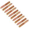 METALLIXITY Doppia Finta Viti (5/16-18x2) 10pz, Gancio Bulloni Autofilettanti Doppia Lateggiata Viti - per Casa Riparazioni