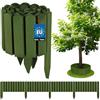 KOTARBAU® Staccionata in Legno per Giardino - 200 x 20 cm - Recinzione Giardino Esterno in Legno - Verde - Steccato