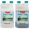Canna Fertilizzante per Coltivo di Canna Aqua Vega A+B (2x1L)
