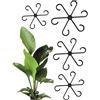 Husoiuy Supporto per piante - Alocasia Monstera supporta 4 pezzi - Clip di supporto per piante rampicanti per crescere in posizione verticale e diventare più sane