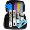 SD COLORS NERO 601 compatibile con FIAT New Touch Up Paint Pen Kit di riparazione 20 ML GRAFFIO SPAZZOLA COLORE CODE 601 NERO (VERNICI+PRIMER+LACQUER)