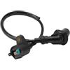 Hsupez Bobina di accensione per moto GY6, connettore candela GY6, bobina di accensione di ricambio, per motore GY6 50/125/150CC, adatto per scooter, fuoristrada, moto e fuoristrada