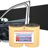 JEDWKFA 2 Rotoli Paracolpi Garage Auto da Muro, Paracolpi Garage Auto, Protezione Muro Garage Autos Autoadesiva, 2mx20cmx4mm, Paracolpi Muro, Proteggere Porte e Pareti, Nero