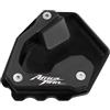 NNLMUU Piastra di supporto per estensione staffa laterale Per CRF1000L CRF 1000L Adv Per Africa Twin 2016-2018 Moto CNC Cavalletto Estensione Piastra Di Supporto Laterale
