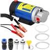 QLOUNI Elettrica Pompa Estrattore 12V 100W Pompa Estrattore per Aspirazione Olio Motore con Tubi Pompa Aspira Olio Diesel Estrattore Fluido per Automobile, Motorbike, Trattori, Camion