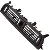 Twowinds - Griglia Ventilazione Centrale Aria Condizionata 64229166885 Compatibile con BMW F10 F11 520i 520d 525i 525d 528i 530i 530d 535i 535d 523i (2010-2016) - Bocchetta Climatizzazione (Nero)