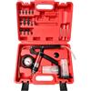 BOOMSTART Kit di spurgo per freni a vuoto BOOMSTART, pompa manuale da 40PSI 26HG con manometro, kit di spurgo per freni a vuoto per un uomo, pompa per freni a vuoto per moto, auto e camion