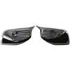 ESPYN Coperchio Specchietto Retrovisore Per BMW Per E60 E61 E63 E64 Per Modello Serie 5 2004-2008 Specchietto Retrovisore Laterale Calotte Copri-guscio(Black 1 Pair)