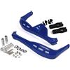 Barhbt moto Paramani Paramani Per Moto Protezione Manubrio Motocross Manubri ACERBIS Adatti 7/8 22 Mm E Fat 1/8'' 28(Blu)