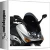 MOTOTOPGUN givi cupolino basso sportivo fumé d128b compatibile con yamaha t-max 500 2001 2002 2003 2004 2005 2006 2007 mototopgun