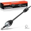 Frankberg Semiasse Albero di trasmissione Con ABS Ring Asse Anteriore Destra Compatibile con VoyaG.Er IV RG RS 2.8L 3.3L 2000-2008 VoyaG.Er IV RG RS 3.8L 2001-2008 Replace# 4641856AF