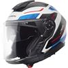 Schuberth J2 Sigma Casco Jet, bianco/blu/rosso, L (59)