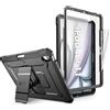 SUPCASE Cover per iPad Air 11 Pollici 7a generazione M3 2025, [con Proteggi Schermo e Supporto] Custodia per iPad Air 7a/6a/5a/4a Generazione (11/10.9 Pollici, 2025/2024/2022/2020),Nero