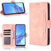 BellaCase Custodia ZTE Nubia Neo 2 5G [Custodia Portafoglio] [Staffa] [Slot per schede] [Flip Cover Magnetica] Compatibile con Lo Smartphone ZTE Nubia Neo 2 5G(Rosa)