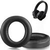 Gobelieve Cuscinetti auricolari di ricambio Compatibile con Sony New Gold Wireless PS4 Headphones Cuscinetti per cuffie con Pelle proteica