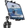 Dosvsi Supporto Tablet per Barca, Metallo Braccio Porta Tablet Barca per iPad Pro 13 12.9 11 9.7, iPad 11, iPad Air Mini, Galaxy Tab S A, Tab M10 M11, iPhone, 4~13 Tablets & Telefono