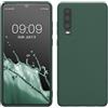 kwmobile Custodia Compatibile con Huawei P30 Cover - Back Case per Smartphone in Silicone TPU - Protezione Gommata - verde militare
