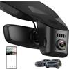 SIXWIN 4K Dashcam Compatibile con Audi A3 A4 Q3 Q7 S3 S5 TT RS3 e-tron - Videocamera Auto UHD 2160P con WiFi e App, Visione Notturna, Sensore G, Registrazione in Ciclo, Grandangolo 150°, Plug & Play