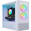 STGSivir PC Gaming Fisso, Computer Gaming, Ryzen 5 3400G fino a 4.2GHz，16GB DDR4 RAM，512GB SSD，WIFI 6, BT 5.0，ventole RGB x3 Windows11 Pro