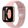 Tyogeephy Compatibile con Oppo Watch 46mm Cinturino Donne/Uomo Sostituzione Silicone Braccialetti Colore Watch Accessori con bottone in metallo per Oppo Watch