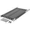 Tecmojo Ripiano 1U 19 Pollici, Profondità 700mm, Profondità Regolabile da 495mm a 950mm, per Installazione Fissa, Ripiano da Rack per Server Regolabile e Ventilato, Portata 110kg, Nero