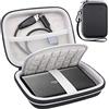 Lacdo Custodia rigida il trasporto per Maxone 500GB Ultra Slim Portable External Hard Drive HDD USB 3.0 160GB 250GB 320GB 500GB 750GB 1TB EVA Borsa da viaggio protettiva antiurto, Nero