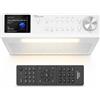 Ferguson Regent Cucina 200 - Radio da Cucina Sottopensile DAB con Bluetooth, Radio FM/DAB+ con Striscia LED per Cucina, Display a Colori, Timer da Cucina con 2 Allarmi, Perfetto Radio per la Cucina