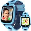 pmstuy Smartwatch Bambini 4G, Orologio per Bambino Bambina Telefono con Videochiamata SOS Chat Vocale Sveglia Contapassi Modalità Classe Gioco, Impermeabile Smartwatch con SIM Regalo per Ragazza e Ragazzo