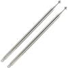 HoxzoDa Antenna radio FM, antenna radio, ricevitore stereo, impianto HiFi, allungabile 74 cm