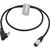 SZRMCC Gomito Tipo-C USB C PD a Hirose 4 pin Maschio Trigger Cavo di Alimentazione per Zoom F4 F8 Dispositivi Audio 442 633 688 (angolo retto USB C)