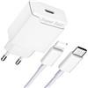 Newding Caricatore per iPhone 14 13 12 11 10 X XS XR SE Plus Pro MAX Mini Originale Ricarica Rapida Caricabatterie Veloce per Cellulare Apple 20W USB C Adattatore con Cavo iPhone Fast Charging