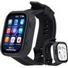 Wonrabai ESP32-S3 Scheda di sviluppo AMOLED Touch Watch da 2,06 pollici, con display a colori da 410 x 502 pixel 16,7 M, supporto Wi-Fi a 2,4 GHz e BLE 5, supporta il riconoscimento vocale offline e