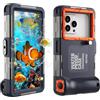 DANZHANG Custodia Impermeabile IP68 15M 4.7-6.9 per iPhone Samsung
