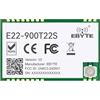 EBYTE UART 868MHz 915MHz TCXO E22-900T22S LoRa Net di lavoro RSSI Wireless Ricetrasmettitore 22dBm SMD IPEX Foro timbro RF Modulo Trasmettitore