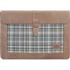 LONDO Custodia in Pelle Compatibile con MacBook Pro 14 & Air 13-13.3 Pollici (M5, M4, M3, M2, M1, Pro, Max) & iPad Pro 12.9, Borsa Laptop in Pregiata Pelle Pieno Fiore, Visone Modelli dal 2020 al 2026