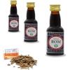 AlcoFermBrew 3 x Essenza Rum Style Mork 25ml - Senza Alcol - Fino A 2,25L - Con Chips Di Quercia Francese 20g Incluse