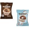 Generico FEELING OK BOMBER KETO da 50 Gr GUSTI MISTI - Muffin Chetogenico Ripieno Crema di CIOCCOLATO o COCCO con solo 2,00 Gr di Carbo e 0,50 Gr di Zuccheri (Box da 10 Pezzi da 50 Gr ASSORTITI)