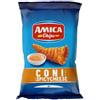 Amica Chips Busta Patatine Amica Chips Coni 24 Buste da 40 g Snack Salati