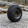 Ruota Fuoristrada RC 2.2 Adatto Al Rock Crawling Gomma con Cerchio Metallico
