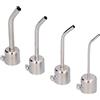Domary Kit Ugello Pistola Ad Aria Calda Preciso Gomito Allungato 850 BGA Accessorio Stazione Dissaldante per Saldatura, Lega di Alluminio Resistente per 850 852 950 Tradizionale, 4 Pezzi Uso