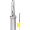 Zonizforceal Barra con codolo a U per portautensili CNC, C25-4D16-67WC03 Punte da trapano a getto d'acqua in carburo con di raffreddamento interno, diametro 16 mm, lunghezza lama