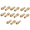 Generic New Lon0167 Dado del collare del cambiamento di Qucik di ottone di 15pcs 2.4mm per l'attrezzo rotatorio(15 stücke 2,4mm Durchmesser Messing Qucik Ändern Spannmutter für Elektrowerkzeug