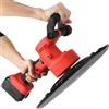 ZengHeBloom Levigatrice E Lucidatrice per Pareti,Cazzuola Manuale per Cemento,Frattazzatrice Elettrica per Intonaco con 4 Tipi Dischi Abrasivi, Controllo 6 Velocità per Pareti, Soffitti E Pavimenti(1 battery)