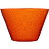 Zani Serafino Small Bowl Memento Synth in Metacrilato D 11,50 Cm Colore Arancio