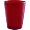 Zani Serafino Memento Synth Bicchiere da Acqua in Metacrilato Rosso 33 cl