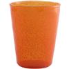 Zani Serafino Bicchiere da Acqua Synth in Metacrilato Arancione
