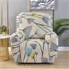 FANSU Copripoltrona Relax Reclinabile Elasticizzato Universale, 1 Posto 4 Pezzi Copripoltrona Reclinabile Elettrica Coprisedile con Tasche, Fodere per Poltrona Relax (1 Posto,Dente di Leone)